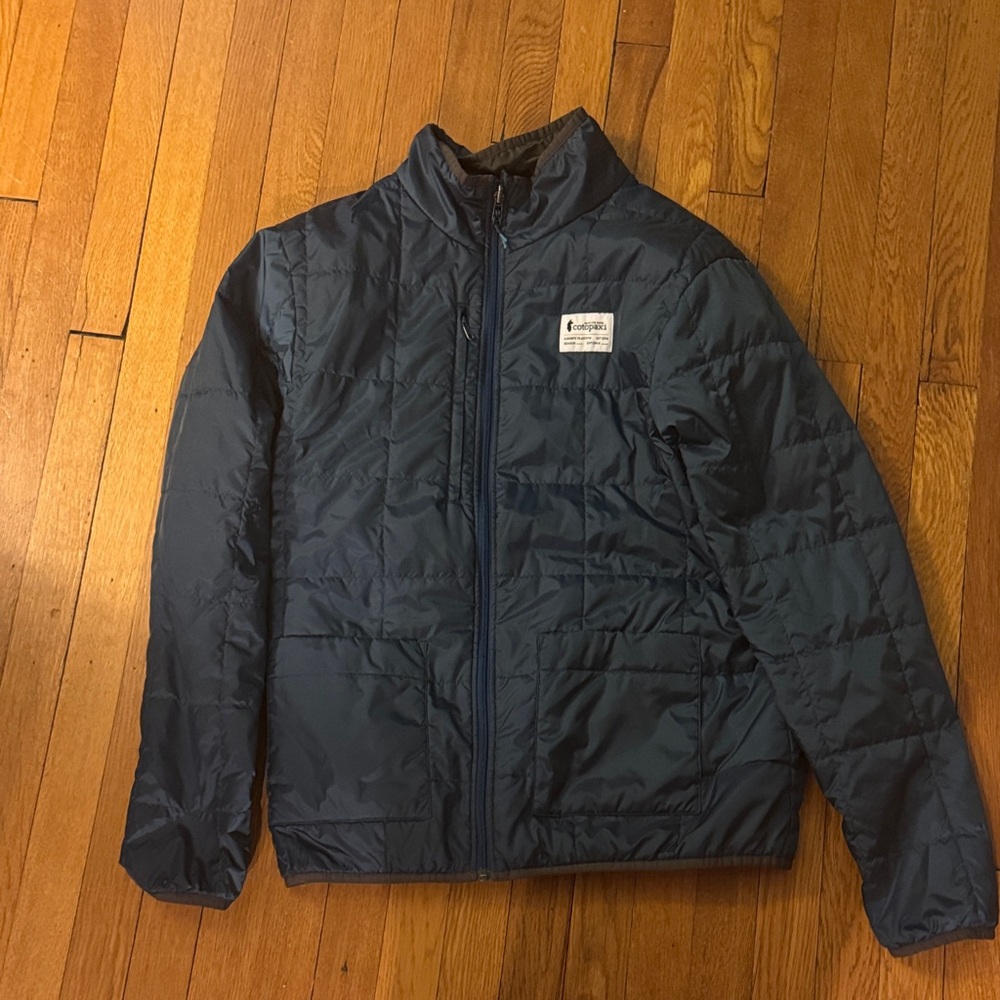 Men's Navy Blue Puffer Jacket